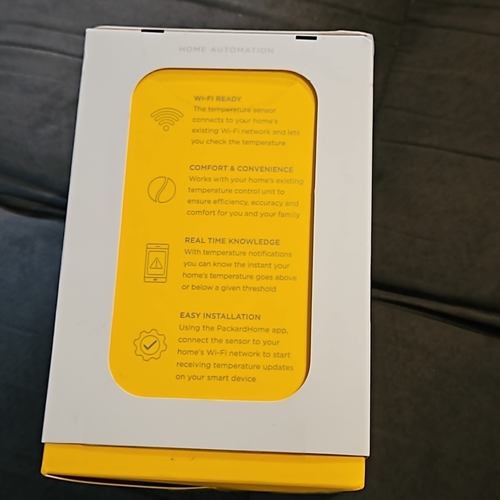 Packard Bell Wi-Fi Temperature Sensor Compatible With Amazon Alexa And Google - Picture 3 of 11
